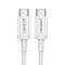 Кабель Ugreen US264 USB Type-C - USB Type-C (M/M), 2 м, White (60520)