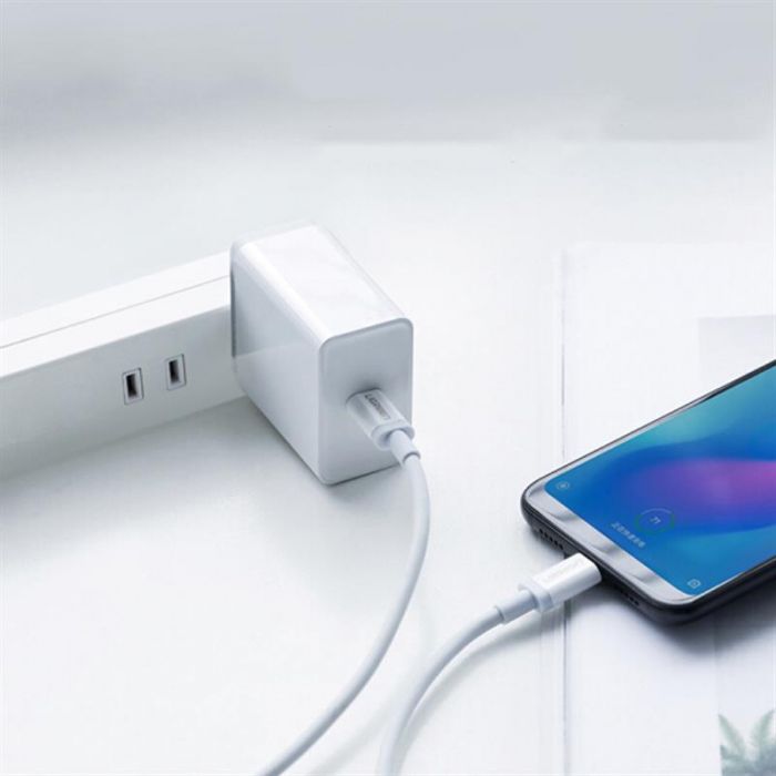 Кабель Ugreen US264 USB-C - USB-C, 2м, White (60520)