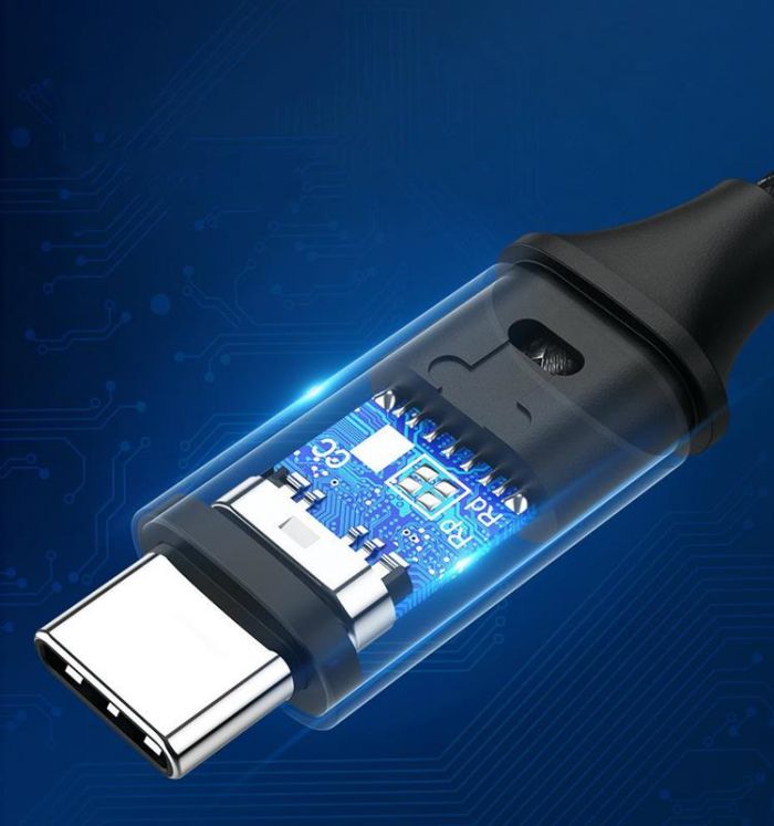 Кабель Ugreen US261 USB-C - USB-C, 2м, Black (50152)
