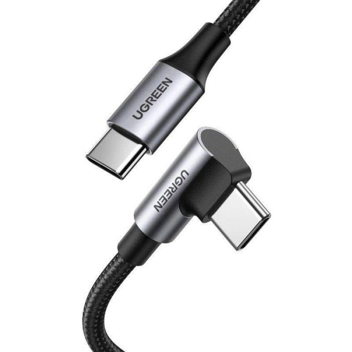 Кабель Ugreen US334 USB-C - USB-C, 2м, Black (70645)