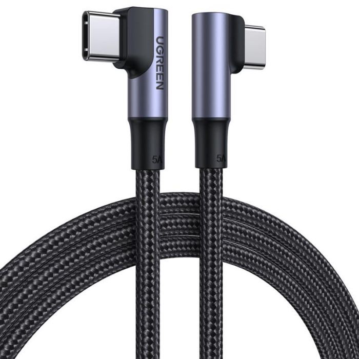 Кабель Ugreen US335 USB Type-C - USB Type-C (M/M), 2 м, Black (70698)