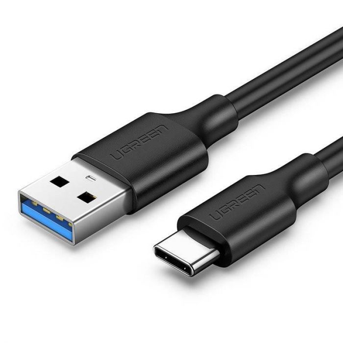 Кабель Ugreen US184 USB - USB-C, 2м, Black (20884)