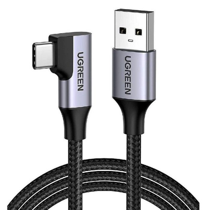 Кабель Ugreen US385 USB - USB-C, 1м, Black (20299)