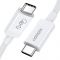 Кабель Ugreen US506 USB - USB-C, 0.8м, White (40113)