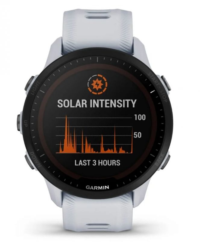 Смарт-годинник Garmin Forerunner 955 Solar White (010-02638-01)