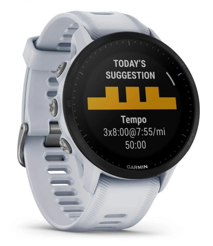 Смарт-годинник Garmin Forerunner 955 White (010-02638-J1)