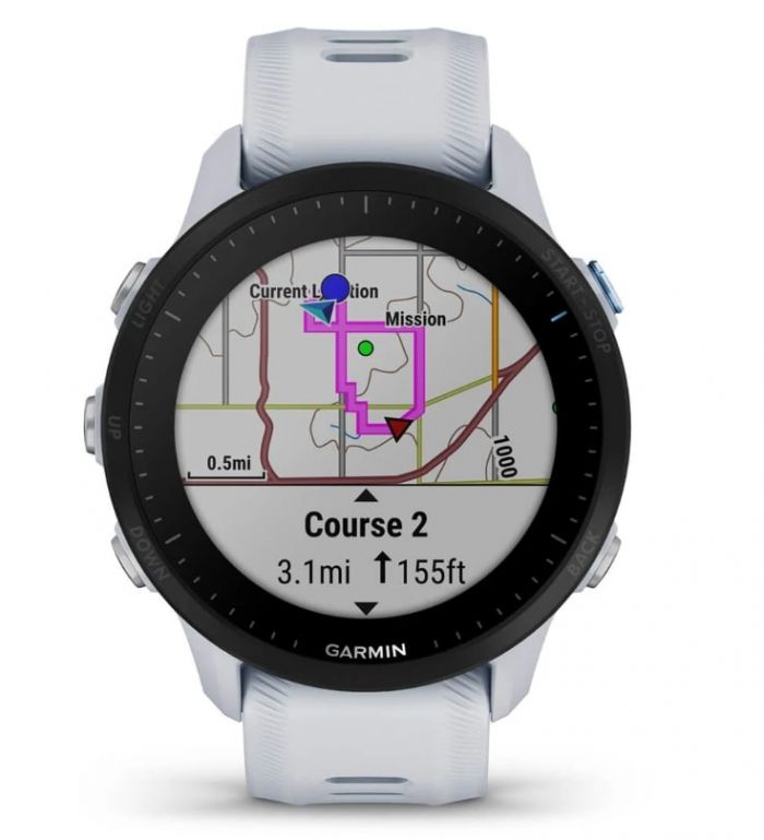 Смарт-годинник Garmin Forerunner 955 White (010-02638-J1)