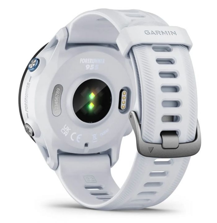 Смарт-годинник Garmin Forerunner 955 White (010-02638-J1)