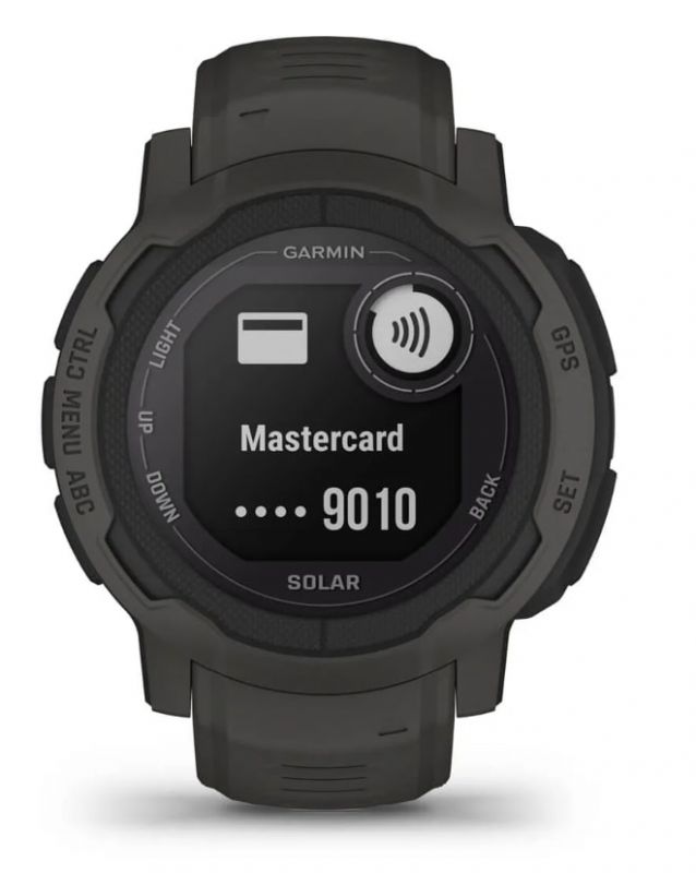 Смарт-годинник Garmin Instinct 2 Solar Graphite Gray (010-02627-00)