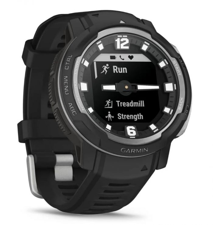 Смарт-годинник Garmin Instinct Crossover Black (010-02730-03)