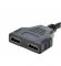 Кабель-розгалужувач Cablexpert HDMI - 2хHDMI (M/F), 0.3 м, Black (DSP-2PH4-04)