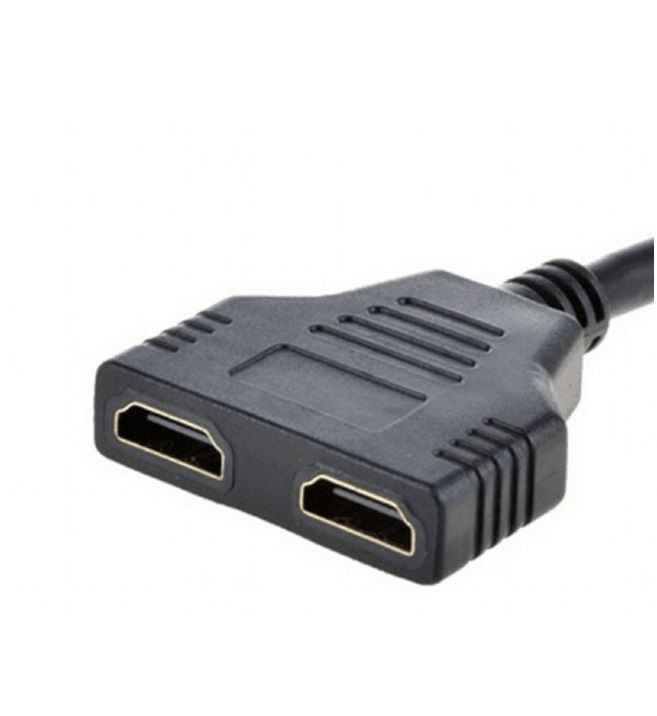 Кабель-розгалужувач Cablexpert HDMI - 2хHDMI (M/F), 0.3 м, Black (DSP-2PH4-04)