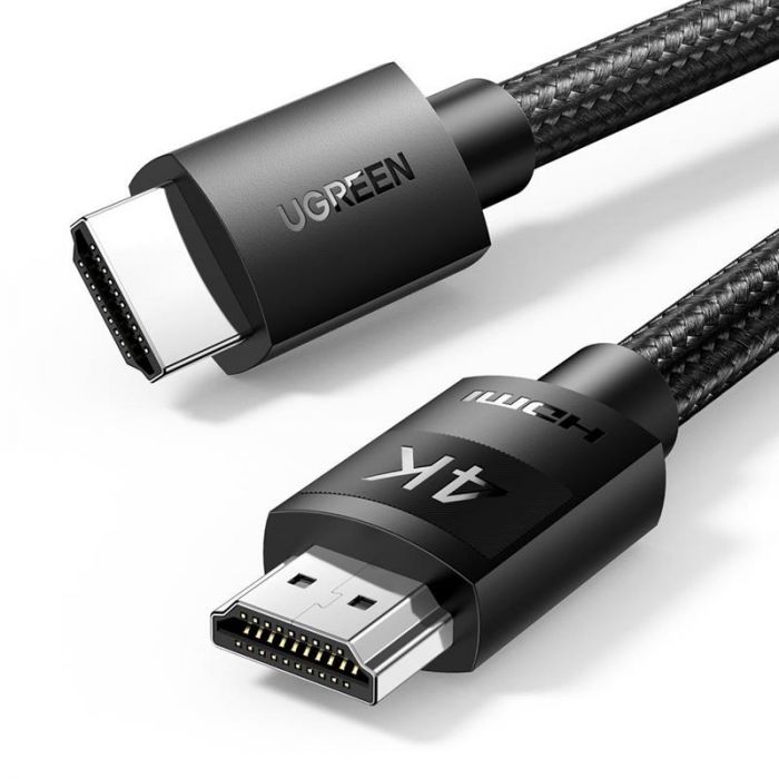 Кабель Ugreen HD119 HDMI - HDMI, 3 м, Black (40102)
