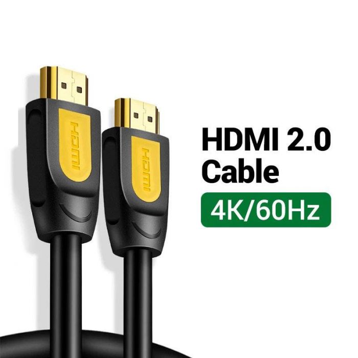 Кабель Ugreen HD101 HDMI - HDMI, 3 м, Black (10130)