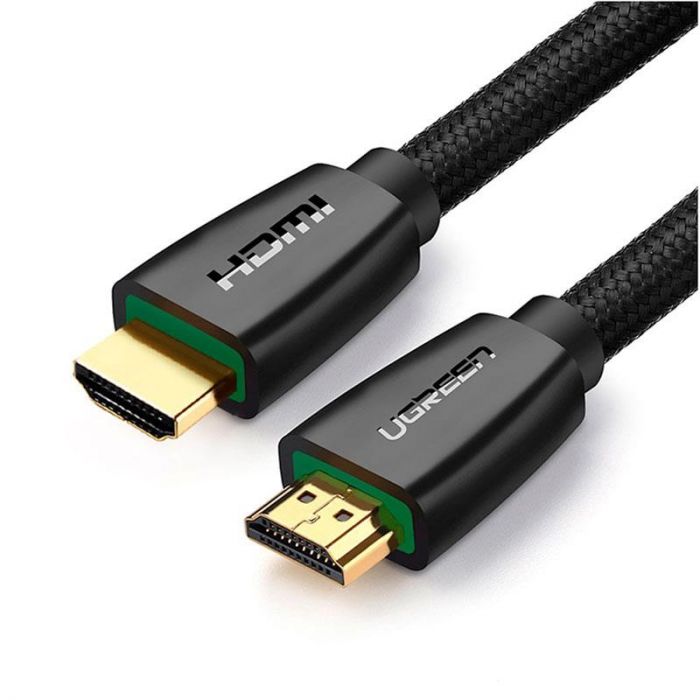 Кабель Ugreen HD118 HDMI - HDMI, 1 м, Black (40408)