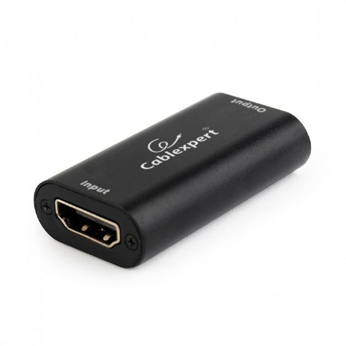 Ретранслятор Cablexpert HDMI - HDMI, (F/F), Black (DRP-HDMI-02)