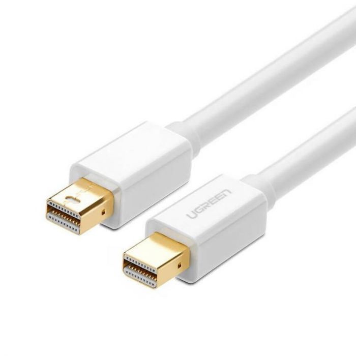 Кабель Ugreen MD111 mini DisplayPort - mini DisplayPort, 2 м, White (10429)