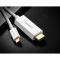 Кабель Ugreen MM121 USB Type-C - HDMI (M/M), 1.5 м, White (30841)