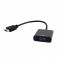 Адаптер Cablexpert HDMI - VGA, (M/F), 0.15 м, Black (A-HDMI-VGA-03)