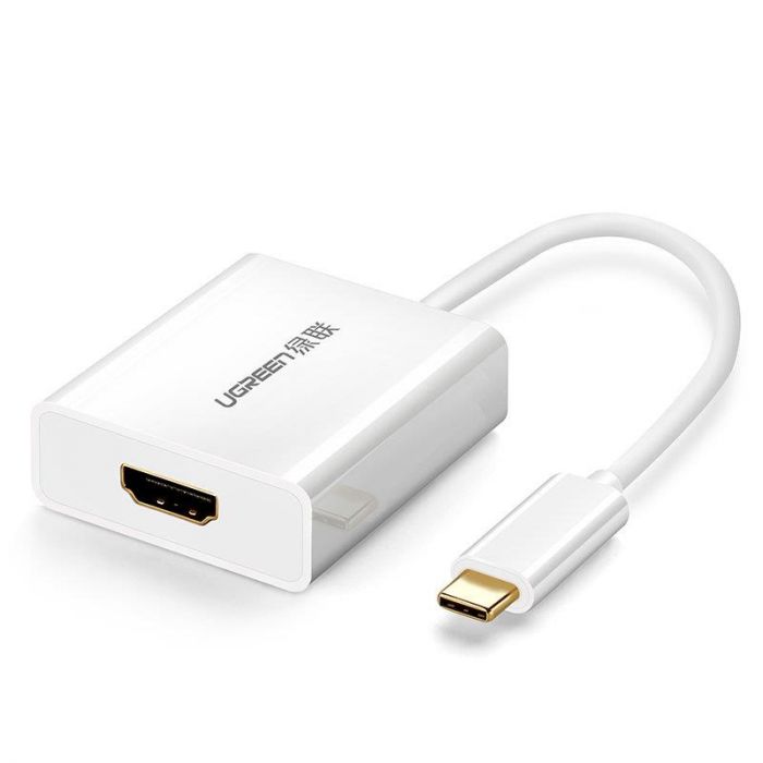Адаптер Ugreen USB Type-C - HDMI, White (40273)
