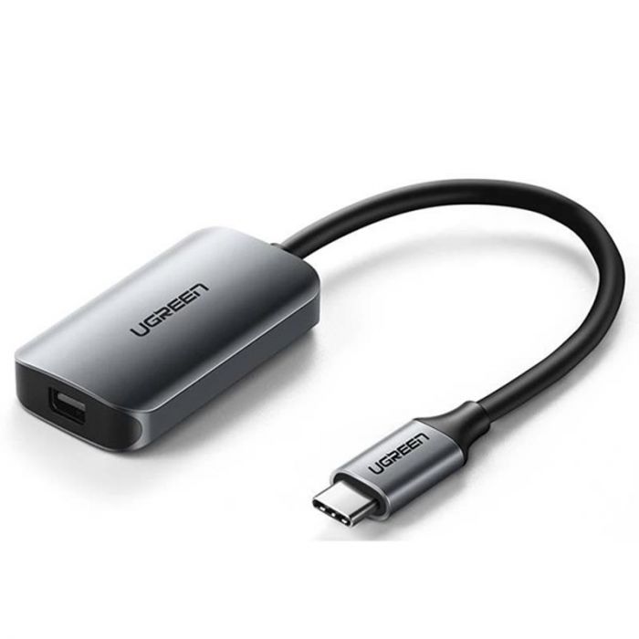 Адаптер Ugreen CM236 USB Type-C - Mini DP, Gray (60351)