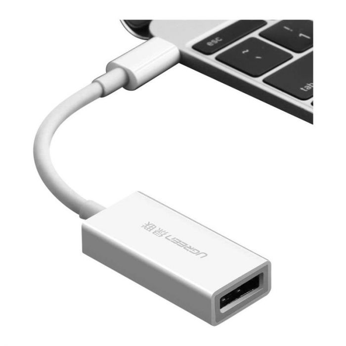 Адаптер Ugreen MM130 USB Type-C - DisplayPort, Gray (40372)