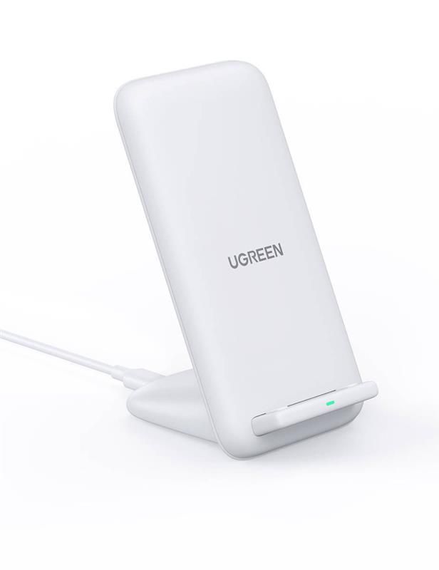 Бездротовий зарядний пристрій Ugreen CD221 White (80576)