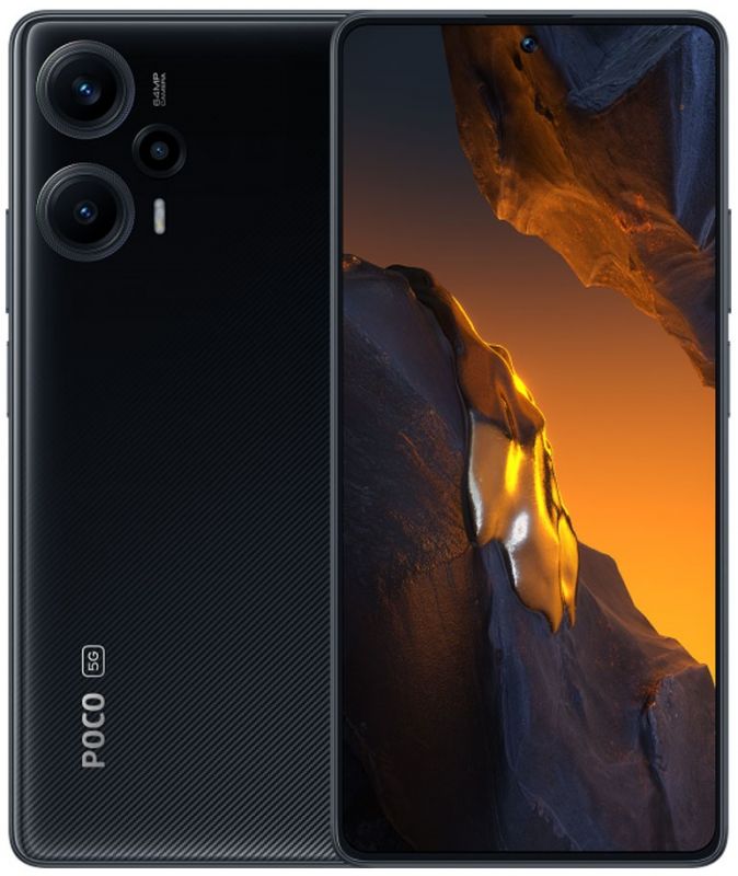 Смартфон Xiaomi Poco F5 12/256GB Dual Sim Black EU_