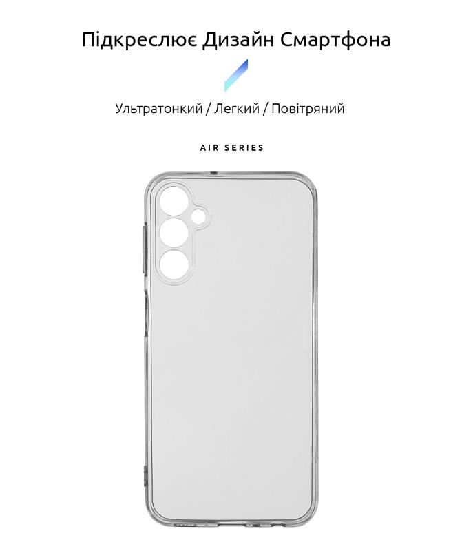 Чохол-накладка Armorstandart Air для Samsung Galaxy A24 4G SM-A245 Transparent (ARM68187)