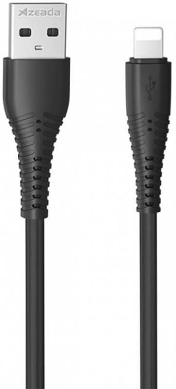 Кабель Proda PD-B85i USB - Lightning (M/M), 3 A, 1 м, Black (PD-B85i-BK)