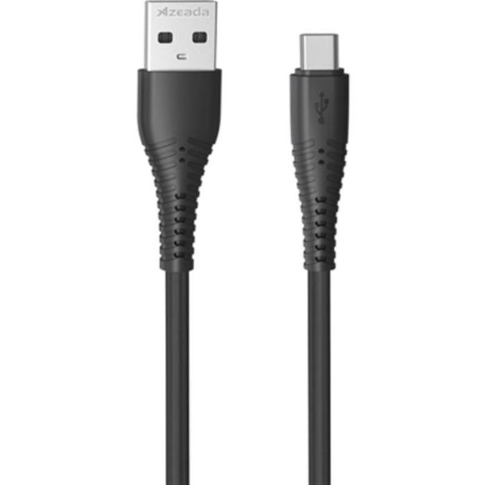 Кабель Proda PD-B85a USB - USB Type-C 3A, 1м, Black (PD-B85a-BK)