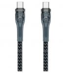 Кабель Proda Azeada Lotto PD-B89CC USB Type C - USB Type C 65W, 1.3м, Black (PD-B89 (C-C)-BK)