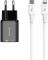 Мережевий зарядний пристрій Proda Xinrui A62 Black (PD-A62-BK) + кабель Type-C/Lightning Мережевий зарядний пристрій Proda Xinrui A62 Black (PD-A62-BK) + кабель Type-C/Lightning