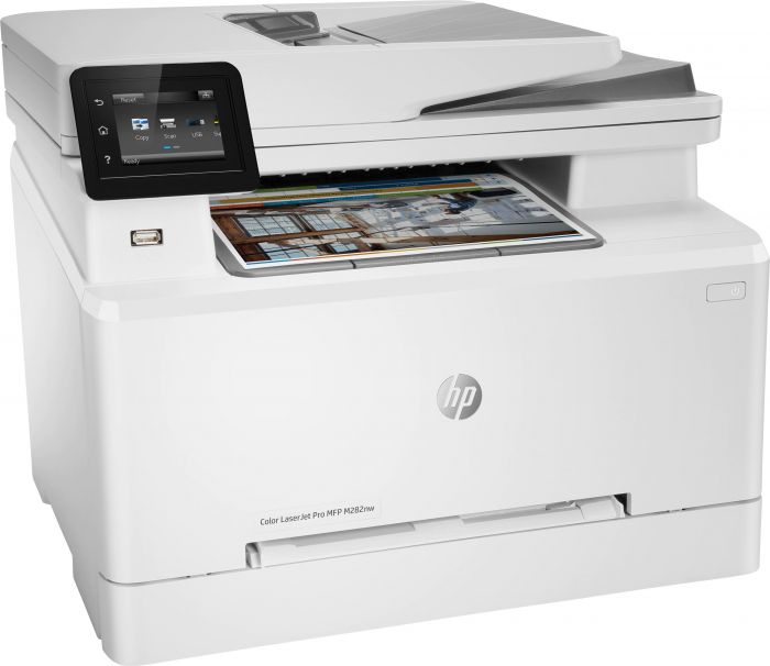 Багатофункціональний пристрій А4 кол. HP Color LaserJet Pro M282nw з Wi-Fi (7KW72A)