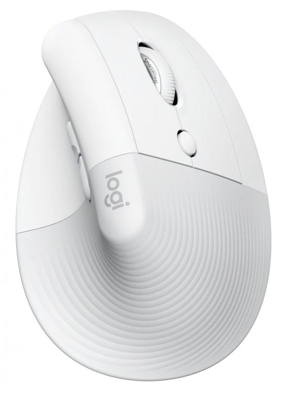 Миша бездротова Logitech Lift Bluetooth Vertical Ergonomic White (910-006496)