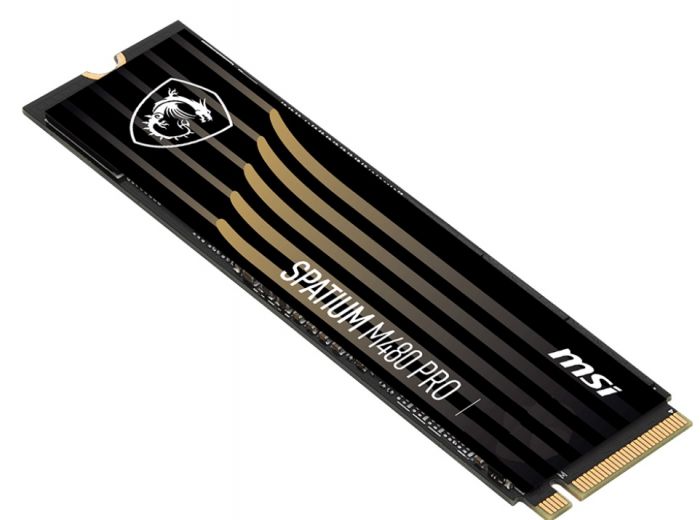 Накопичувач SSD 1TB MSI Spatium M480 Pro M.2 2280 PCIe 4.0 x4 NVMe 3D NAND TLC (S78-440L1G0-P83)