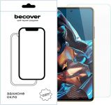 Захисне скло BeCover для Xiaomi Poco X5 Pro 5G Crystal Clear Glass 3D (709251)
