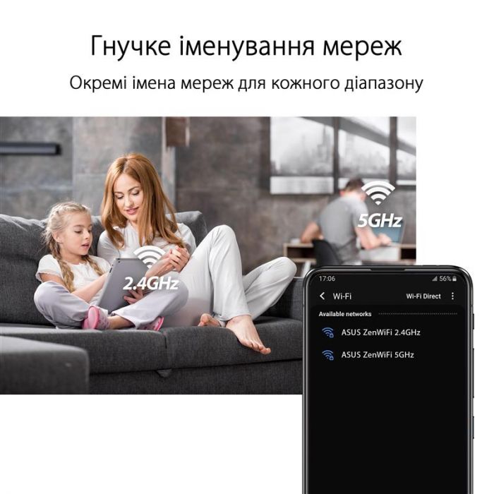 Wi-Fi Mesh-система Asus ZenWiFi XD4 Plus 2pk White (90IG07M0-MO3C20) Wi-Fi Mesh-система Asus ZenWiFi XD4 Plus 2pk White (90IG07M0-MO3C20)