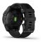 Смарт-годинник Garmin Fenix 7 Sapphire Solar Black DLC Titanium with Black Band (010-02540-47)