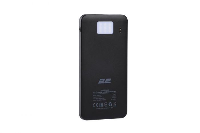 Універсальна мобільна батарея 2E Solar 8000mAh Black (2E-PB814-BLACK)