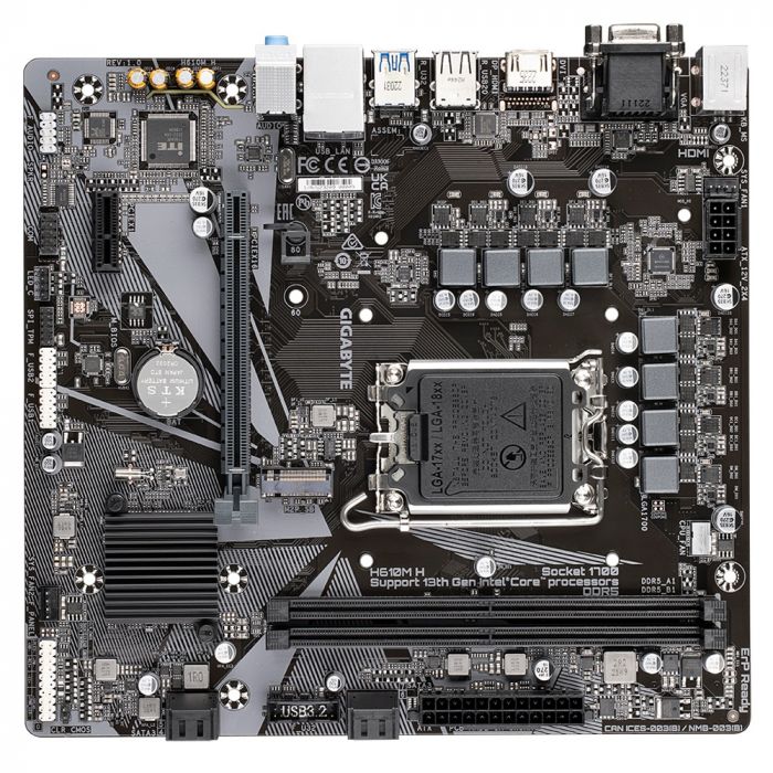 Материнська плата Gigabyte H610M H Socket 1700