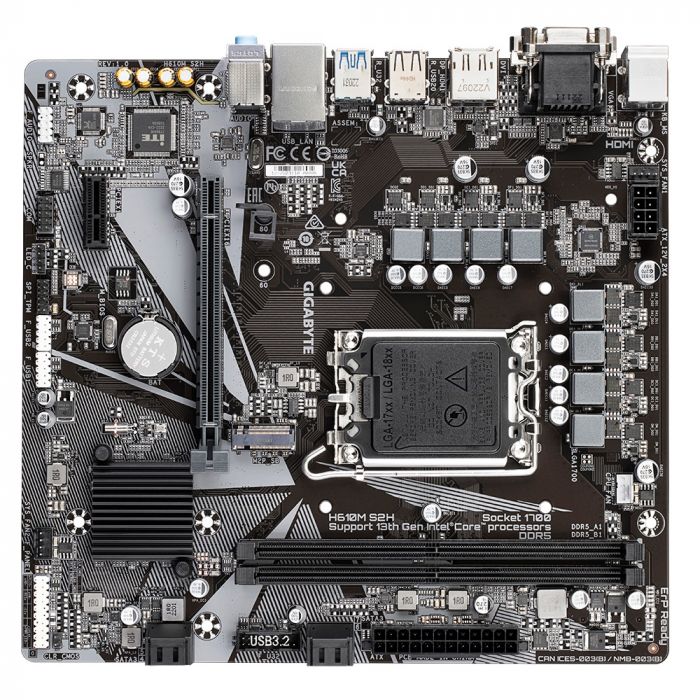 Материнська плата Gigabyte H610M S2H Socket 1700