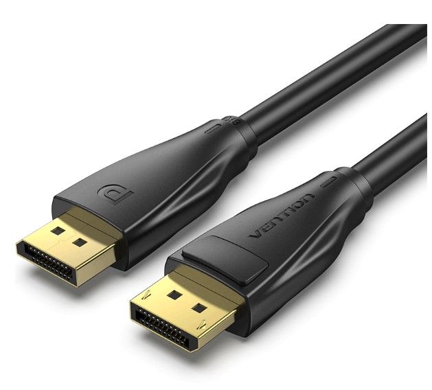 Кабель Vention DisplayPort-DisplayPort, 1 м, Black (HCDBF)