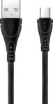 Кабель XoKo SC-112m USB-MicroUSB, 1 м Black (XK-SC-112m-BK)