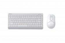 Комплект (клавіатура, мишка) бездротовий A4Tech FG1112S White USB