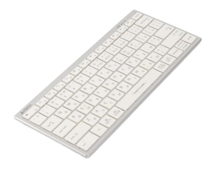 Клавіатура A4Tech Fstyler FBX51C White