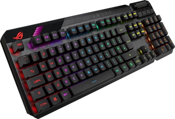 Клавіатура бездротова Asus ROG Claymore II RD RGB WL Black (90MP01W0-BKUA01)