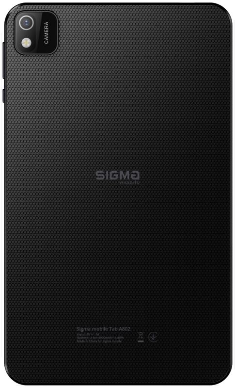Планшет Sigma mobile Tab A802 4G Black (4827798766712)