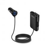 Автомобільний зарядний пристрій XoKo CQC-410 (4USB, 8А) Black (CQC-410-BK)