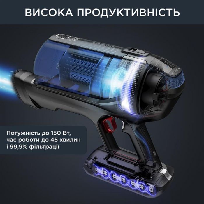 Пилосос акумуляторний Rowenta X-Force Flex 12.60 Aqua RH98C0WO